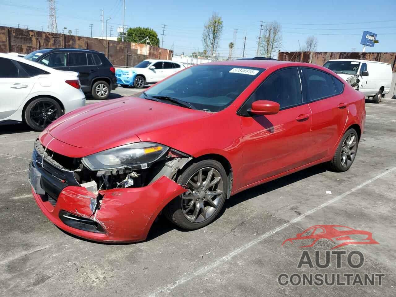 DODGE DART 2013 - 1C3CDFBA5DD343237