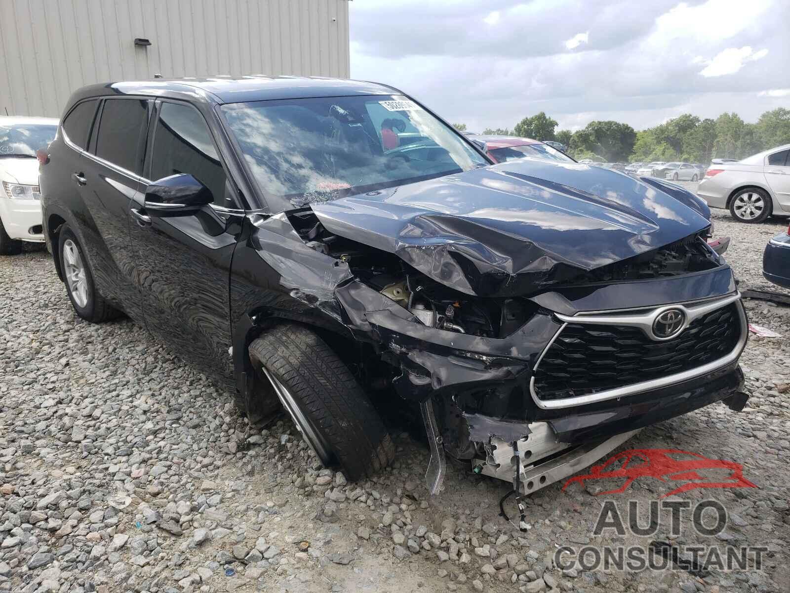 TOYOTA HIGHLANDER 2020 - 5TDCZRBH8LS032593