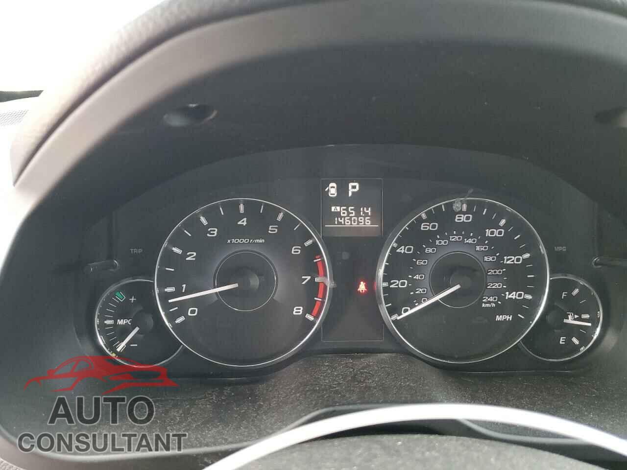 SUBARU OUTBACK 2012 - 4S4BRBCC4C3219056