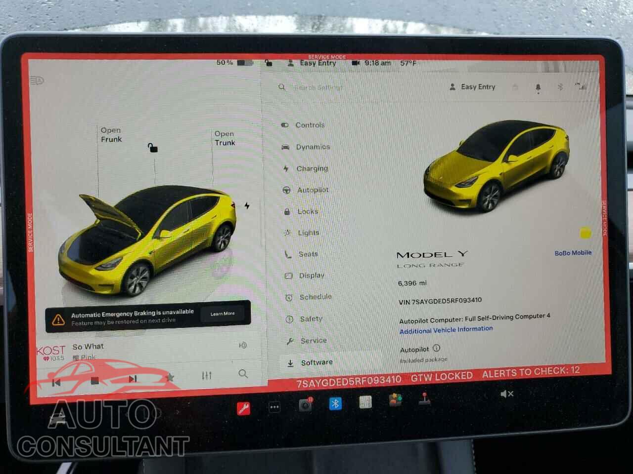 TESLA MODEL Y 2024 - 7SAYGDED5RF093410