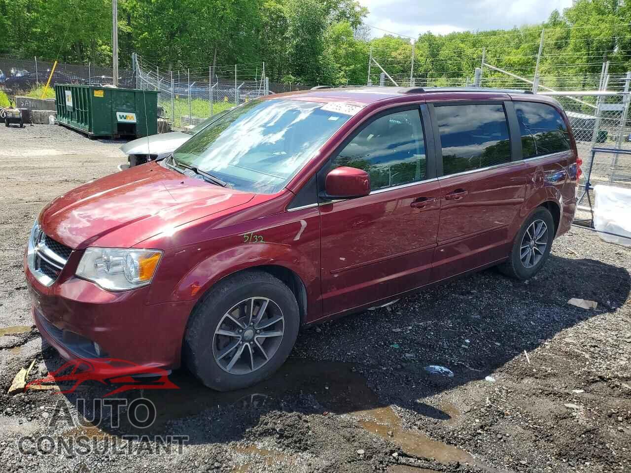 DODGE CARAVAN 2017 - 2C4RDGCG5HR557792
