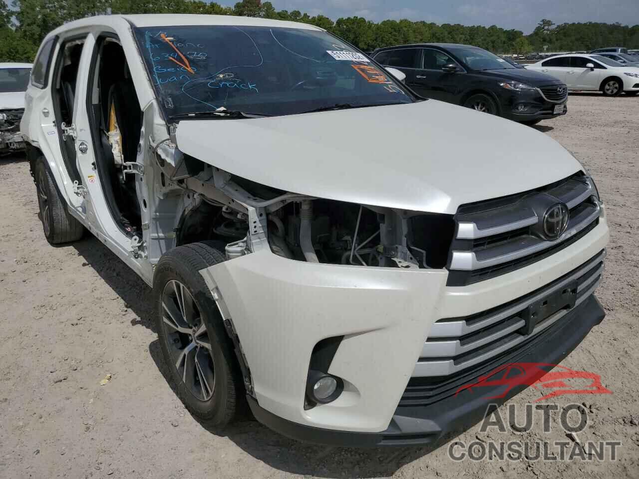 TOYOTA HIGHLANDER 2017 - 5TDZZRFH7HS194579