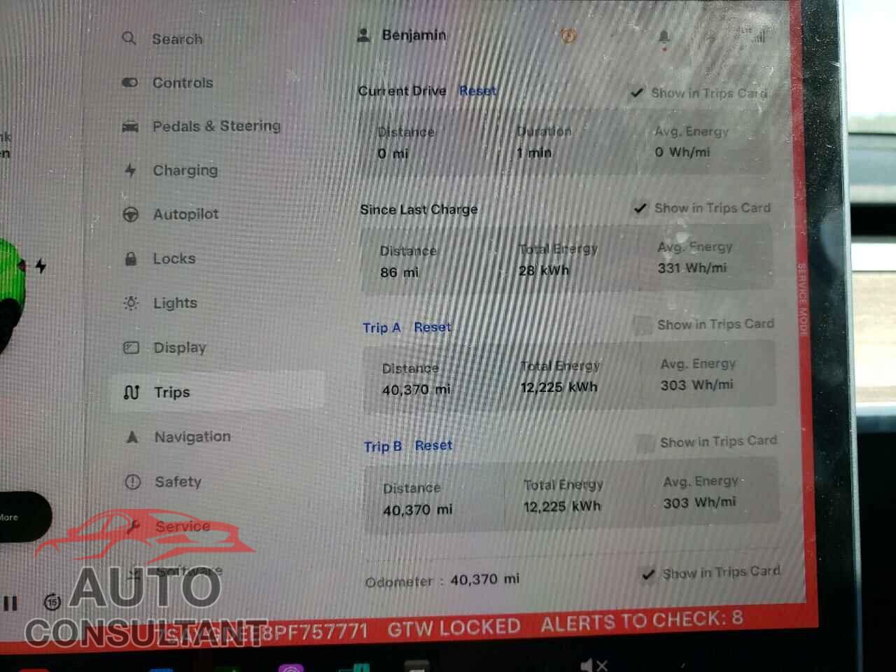TESLA MODEL Y 2023 - 7SAYGDEE8PF757771