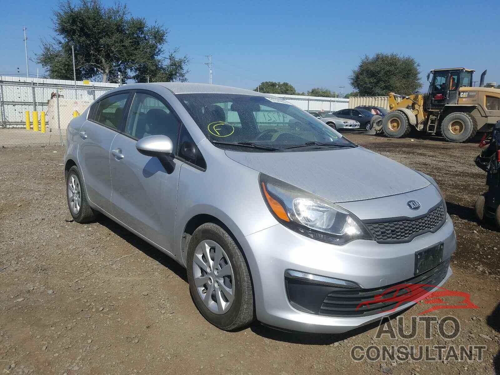 KIA RIO 2016 - KNADM4A36G6691982