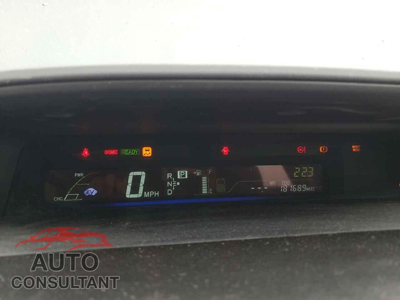 TOYOTA PRIUS 2012 - JTDZN3EU2C3026348