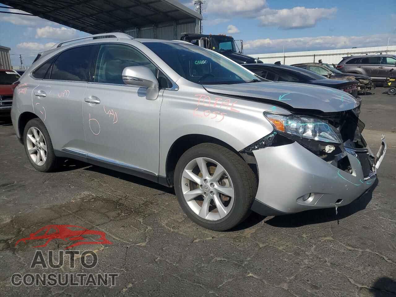 LEXUS RX350 2012 - 2T2ZK1BA7CC078519