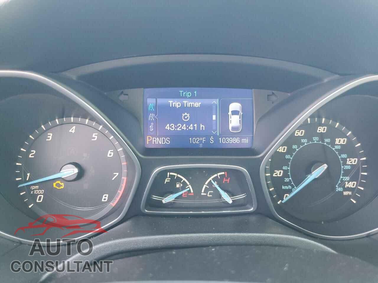 FORD FOCUS 2013 - 1FADP3F2XDL283847