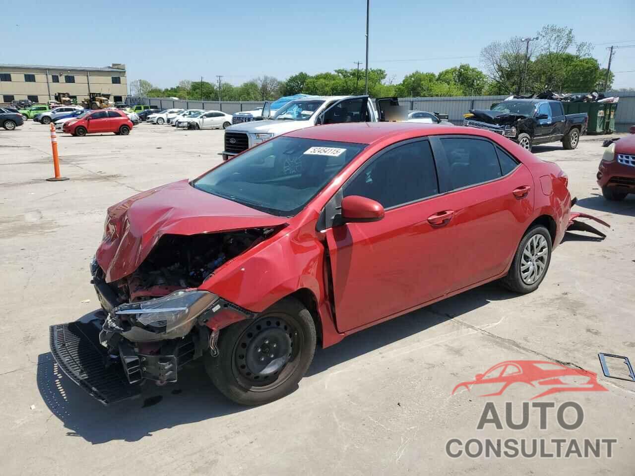 TOYOTA COROLLA 2019 - 2T1BURHE7KC203381
