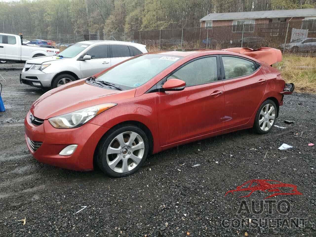 HYUNDAI ELANTRA 2011 - KMHDH4AE2BU106842