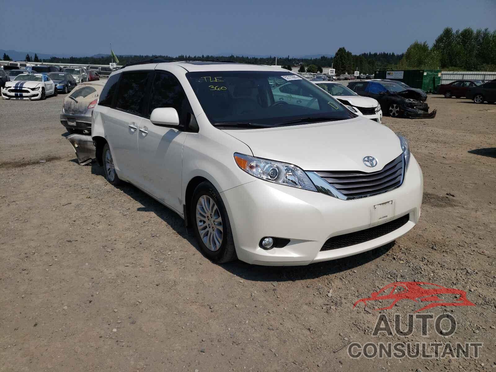 TOYOTA SIENNA 2017 - 5TDYZ3DC9HS801212