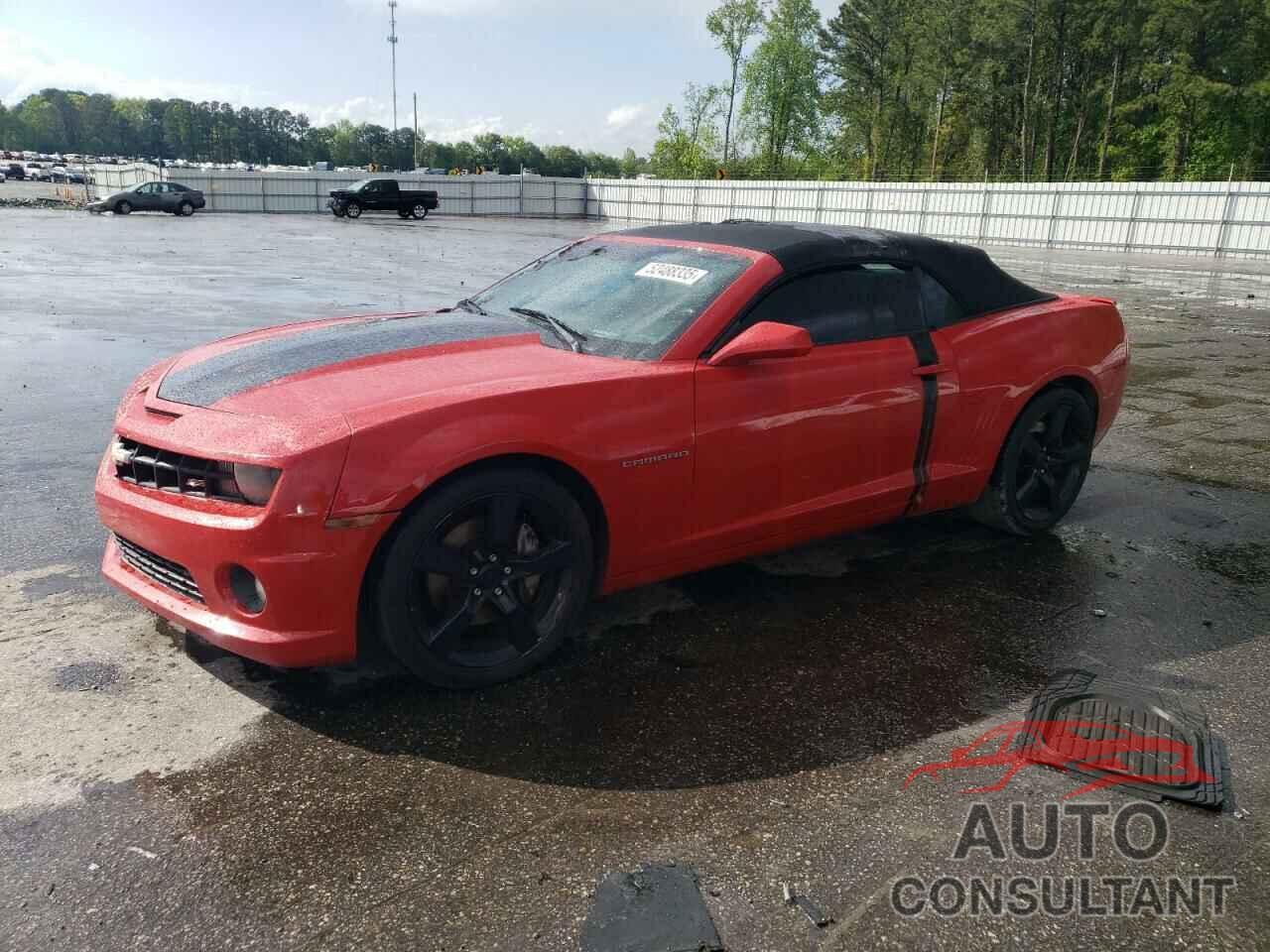 CHEVROLET CAMARO 2012 - 2G1FA1E3XC9133772