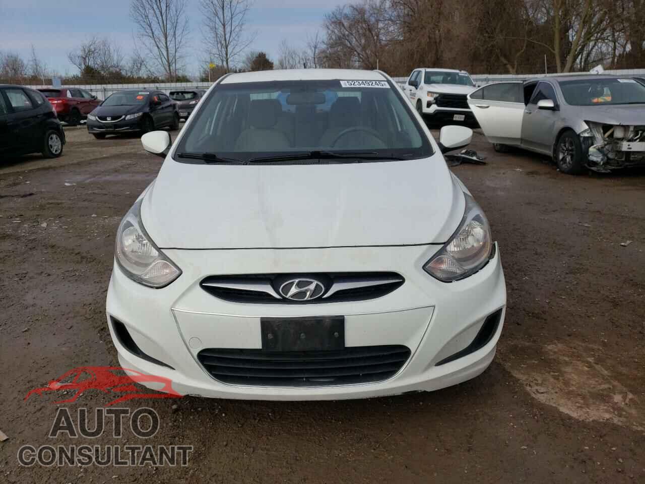 HYUNDAI ACCENT 2012 - KMHCT4AE9CU186314