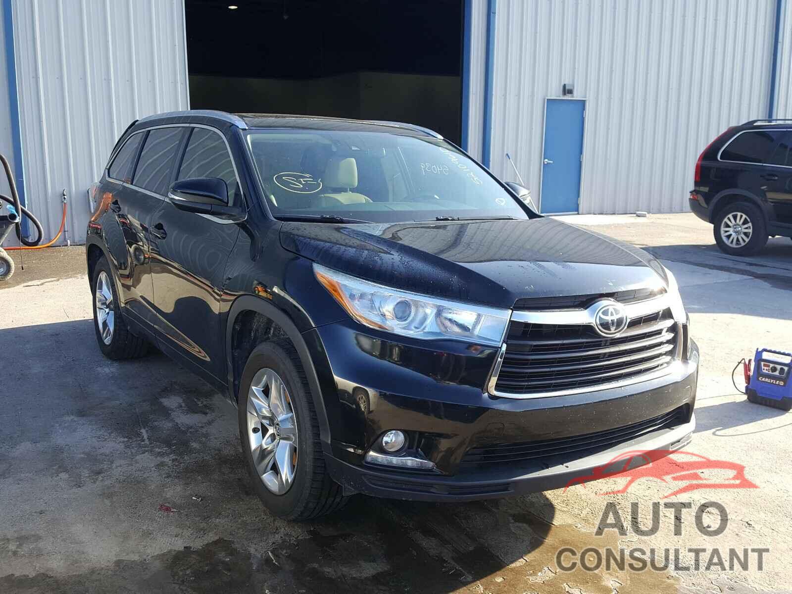TOYOTA HIGHLANDER 2016 - 5TDYKRFH1GS123490