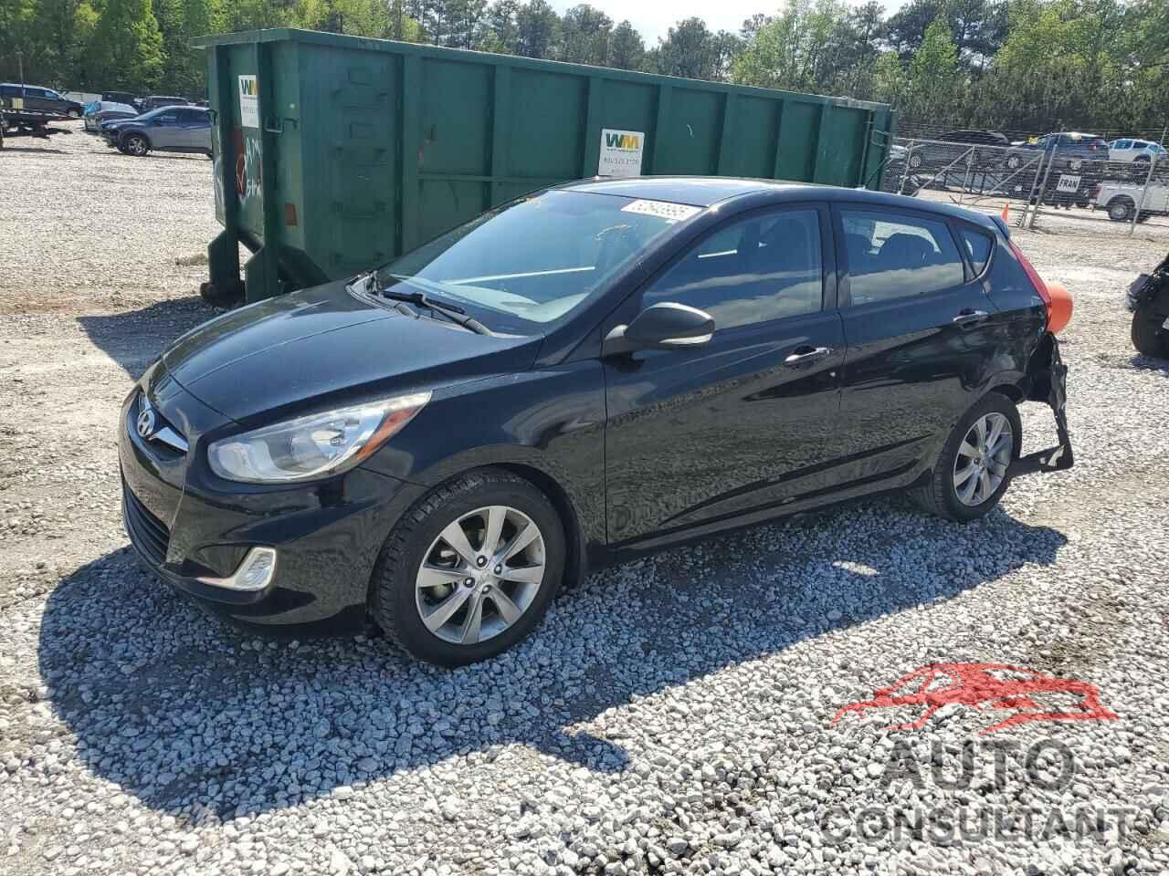 HYUNDAI ACCENT 2013 - KMHCU5AE0DU138155