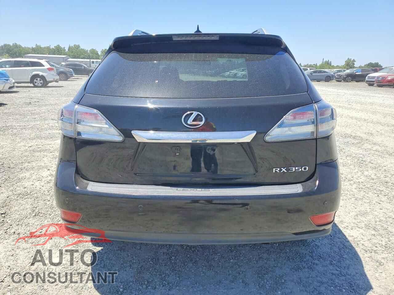 LEXUS RX350 2012 - 2T2ZK1BA6CC083159