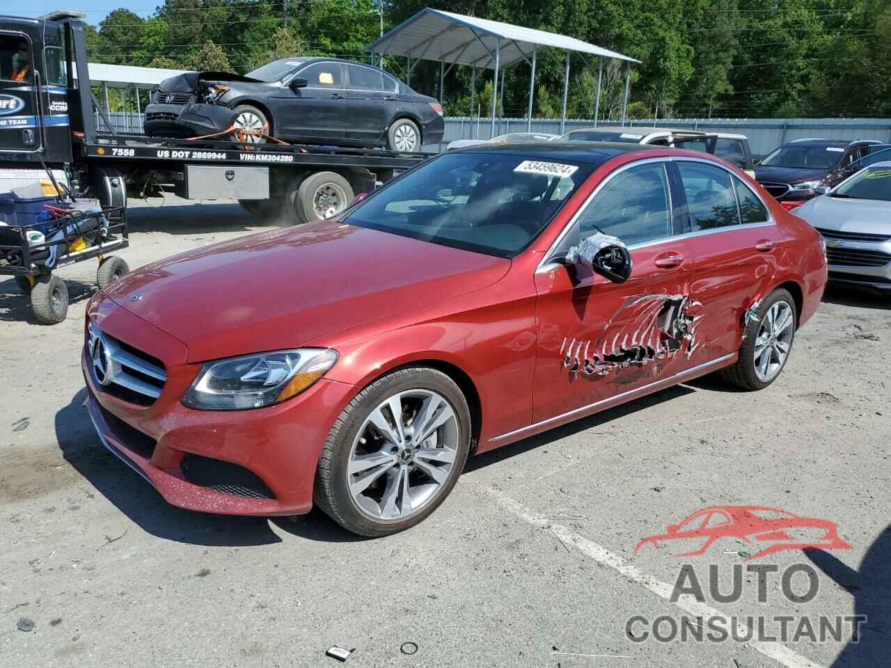 MERCEDES-BENZ C-CLASS 2018 - WDDWF4JB6JR351062