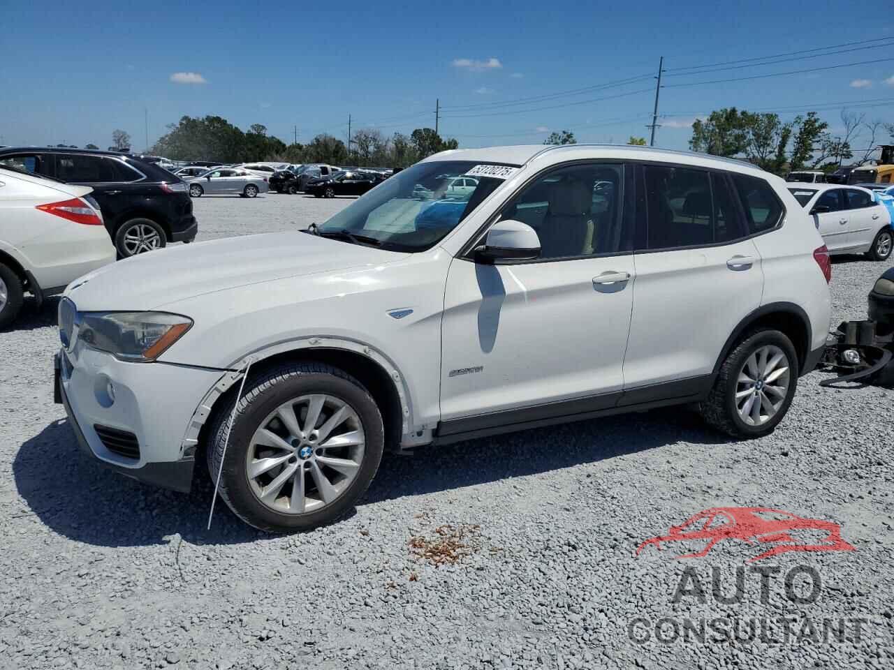 BMW X3 2016 - 5UXWZ7C51G0R32183