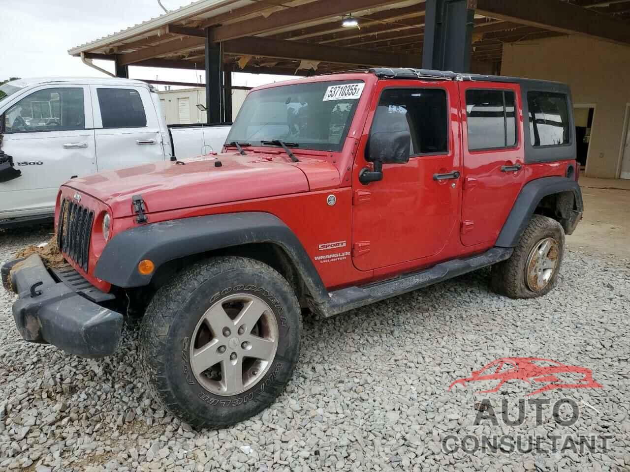 JEEP WRANGLER 2012 - 1C4HJWDG9CL189597