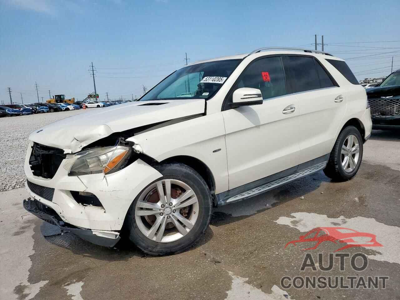 MERCEDES-BENZ M-CLASS 2012 - 4JGDA5HB1CA011276