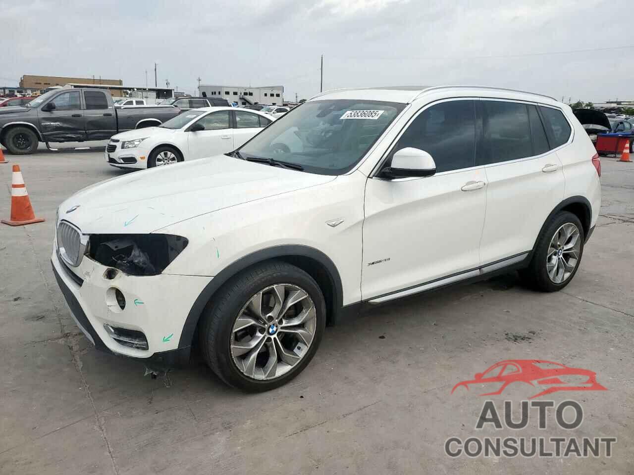 BMW X3 2016 - 5UXWX9C51G0D76509