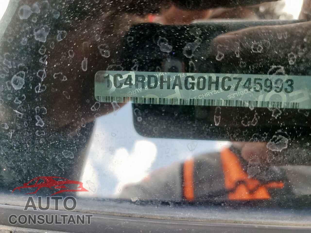 DODGE DURANGO 2017 - 1C4RDHAG0HC745993