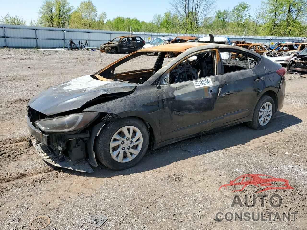 HYUNDAI ELANTRA 2017 - 5NPD74LF6HH170382