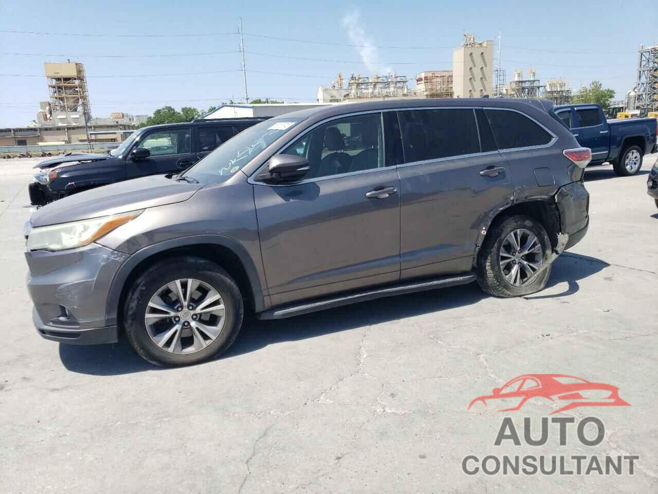 TOYOTA HIGHLANDER 2015 - 5TDZKRFHXFS084837