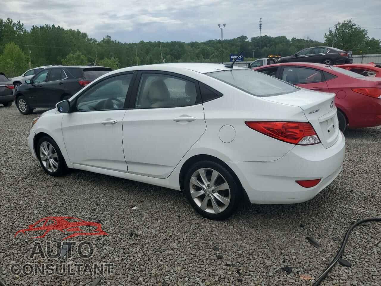 HYUNDAI ACCENT 2012 - KMHCU4AE9CU243155