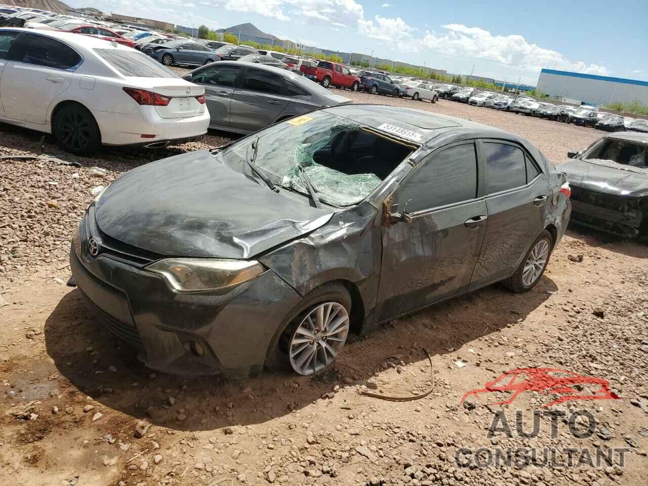 TOYOTA COROLLA 2014 - 5YFBURHE5EP072326