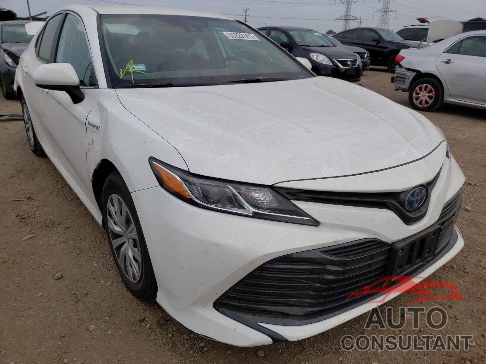 TOYOTA CAMRY 2020 - 4T1C31AK0LU011387