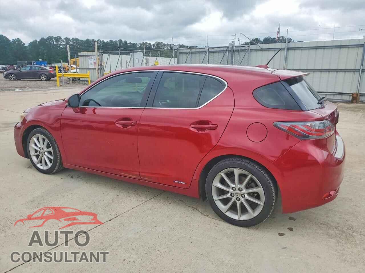 LEXUS CT 200 2012 - JTHKD5BH1C2089632