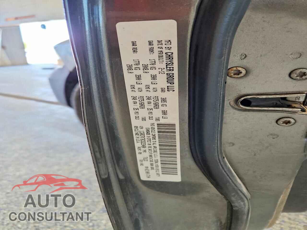 DODGE RAM 1500 2012 - 1C6RD7KT8CS223480