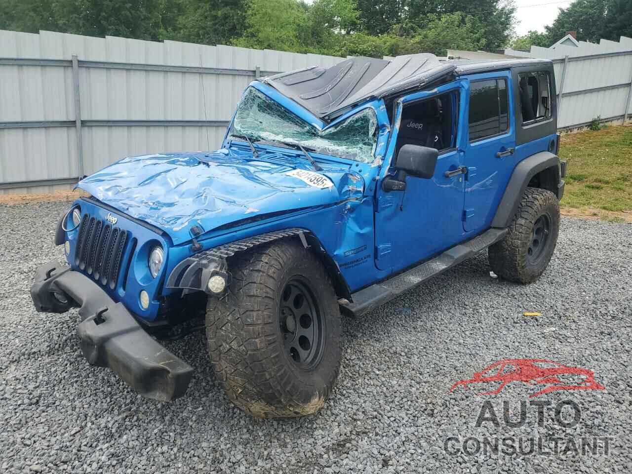 JEEP WRANGLER 2015 - 1C4HJWDG1FL523710