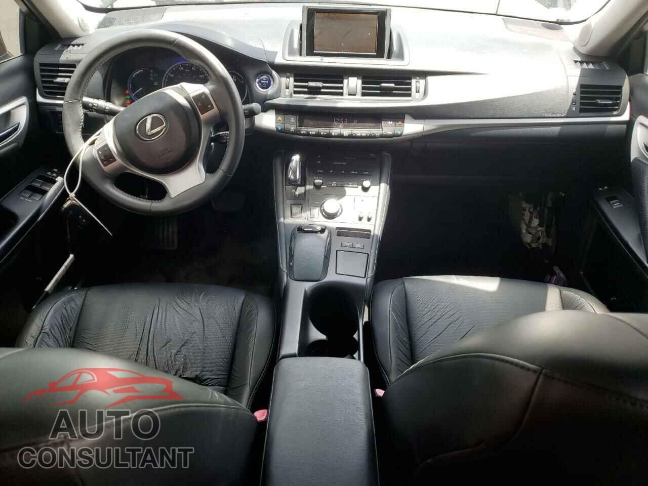 LEXUS CT 200 2012 - JTHKD5BH5C2122602