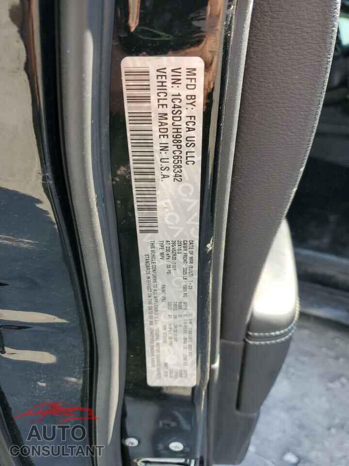 DODGE DURANGO 2023 - 1C4SDJH98PC658342