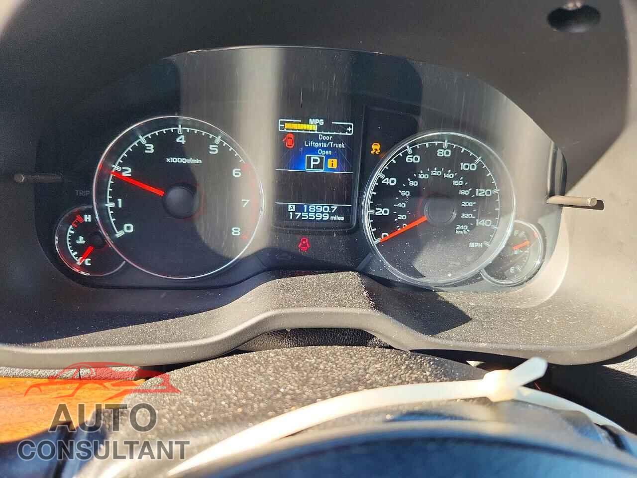 SUBARU OUTBACK 2014 - 4S4BRBLC3E3241407