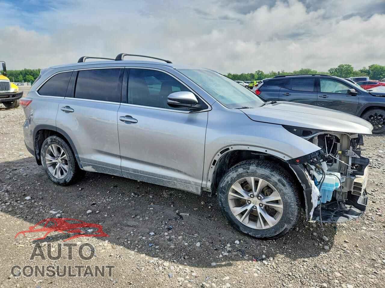 TOYOTA HIGHLANDER 2015 - 5TDJKRFH4FS218545