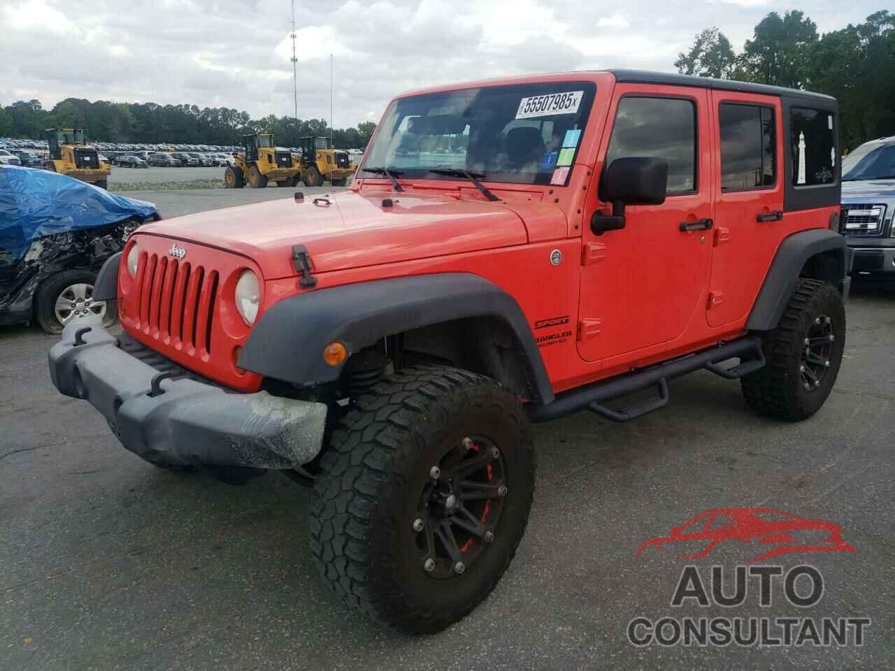 JEEP WRANGLER 2013 - 1C4BJWDG0DL605527