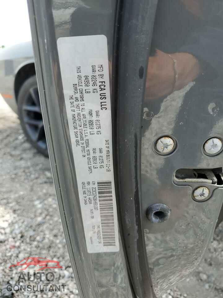 DODGE CHALLENGER 2019 - 2C3CDZAG9KH551287
