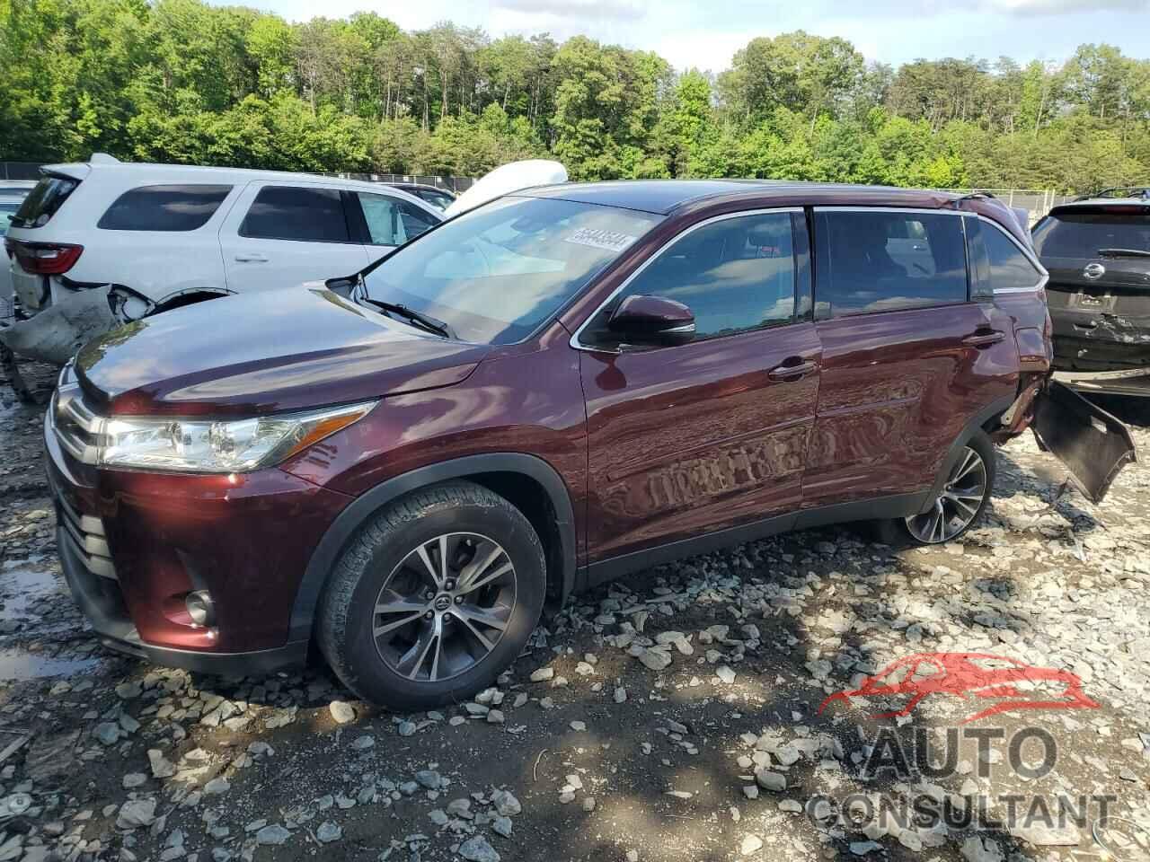 TOYOTA HIGHLANDER 2019 - 5TDBZRFH1KS979785