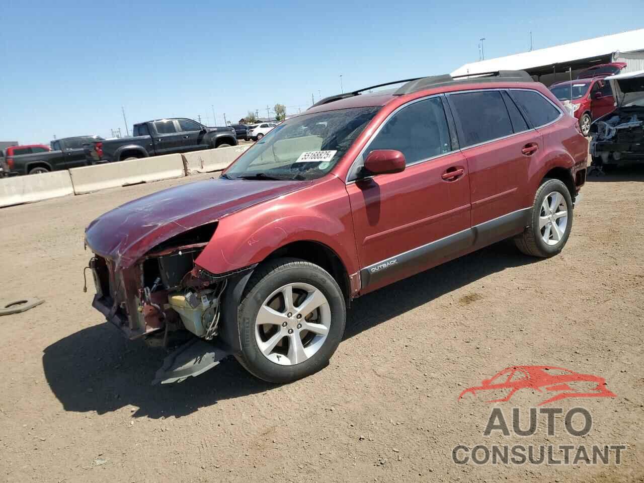 SUBARU OUTBACK 2013 - 4S4BRDPC9D2233886