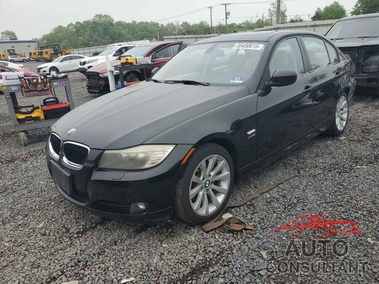 BMW 3 SERIES 2011 - WBAPK5C57BF122235
