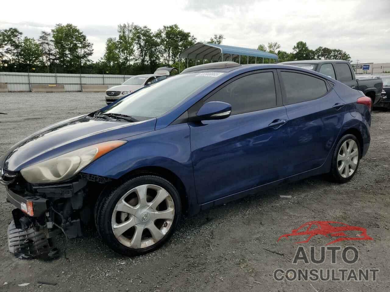 HYUNDAI ELANTRA 2013 - KMHDH4AE7DU612797