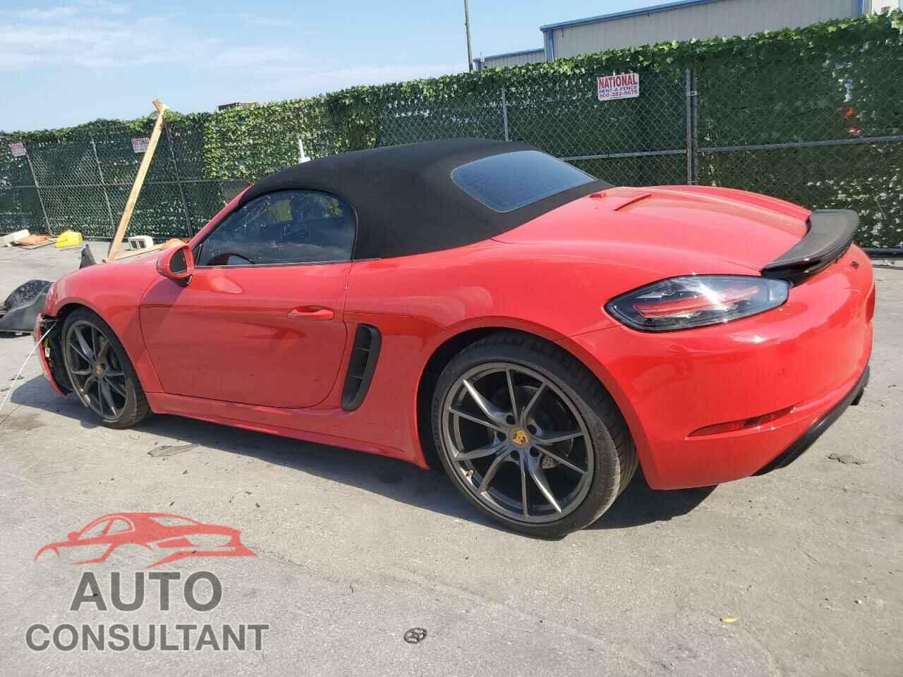 PORSCHE BOXSTER 2017 - WP0CA2A83HS220520