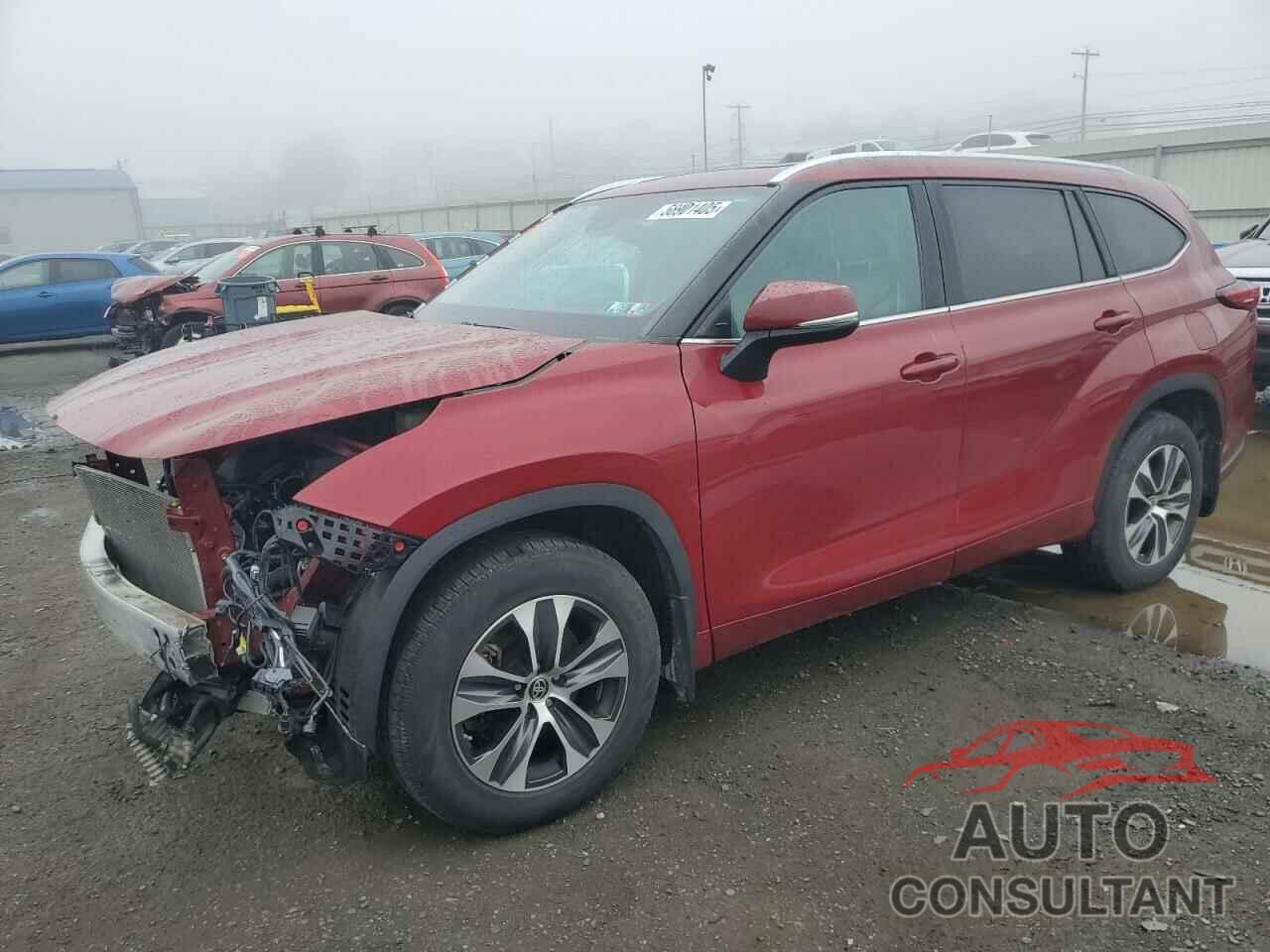 TOYOTA HIGHLANDER 2020 - 5TDGZRBH6LS054982