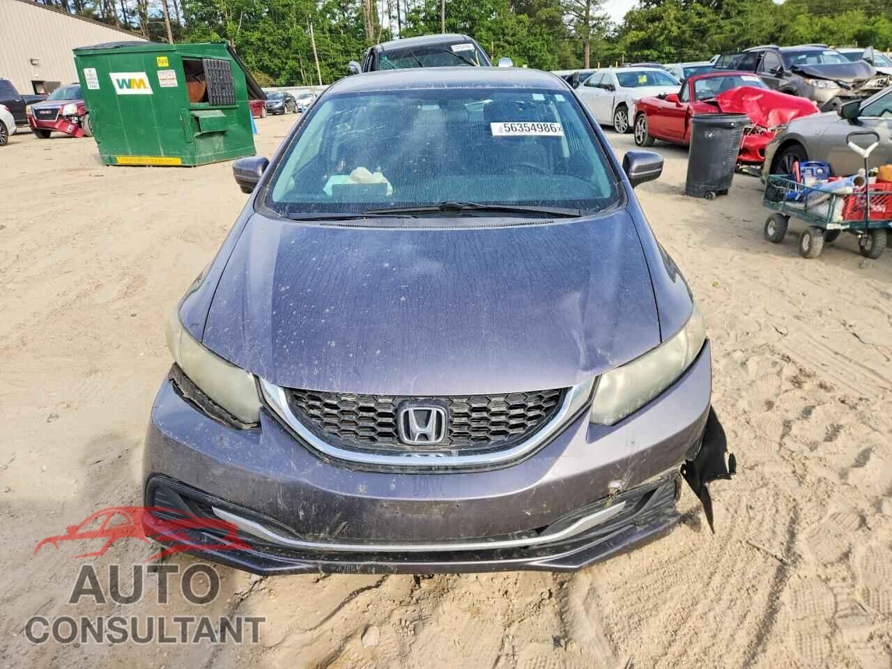 HONDA CIVIC 2015 - 19XFB2F74FE212310