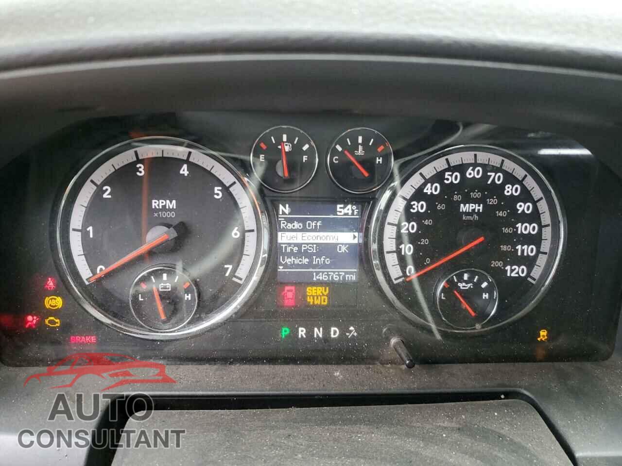 DODGE RAM 1500 2012 - 1C6RD7HT0CS345113