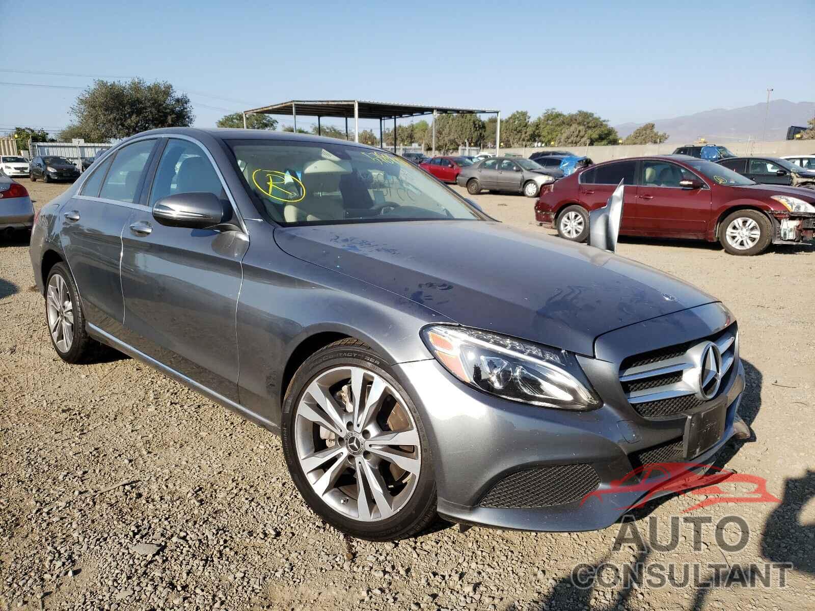 MERCEDES-BENZ C-CLASS 2018 - WDDWF4JB7JR406666
