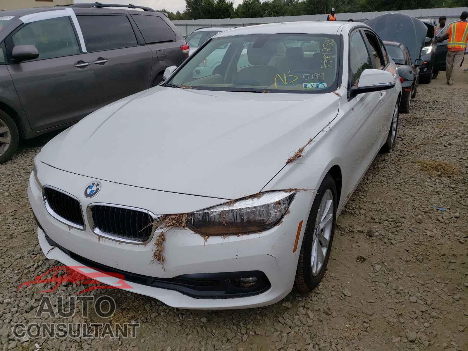 BMW 3 SERIES 2016 - WBA8A3C59GK688911