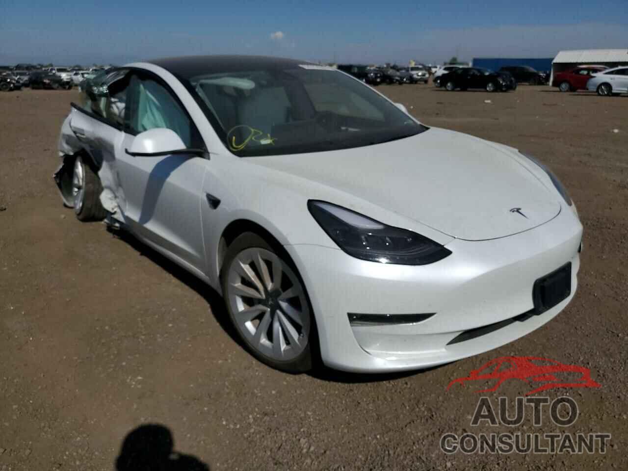 TESLA MODEL 3 2022 - 5YJ3E1EB8NF167021